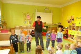 Vystoupení mima 22.10.