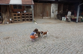 Návštěva na farmě Jůvových