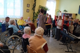 Návštěva Domova pro seniory ve Sloupnici