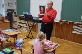 Hudební vystoupení pro 1. a 2. třídu
